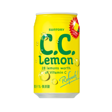 C.C. Lemon Suntory 350ml – Bevanda al Limone Gassata